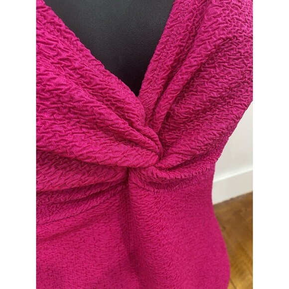 GABAR Women’s Size 14 Textured One Piece Swimsuit Pink - Picture 2 of 6